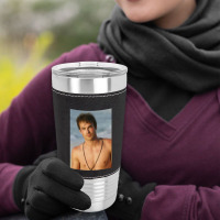 Ian Somerhalder Shirtless Leatherette Tumbler | Artistshot