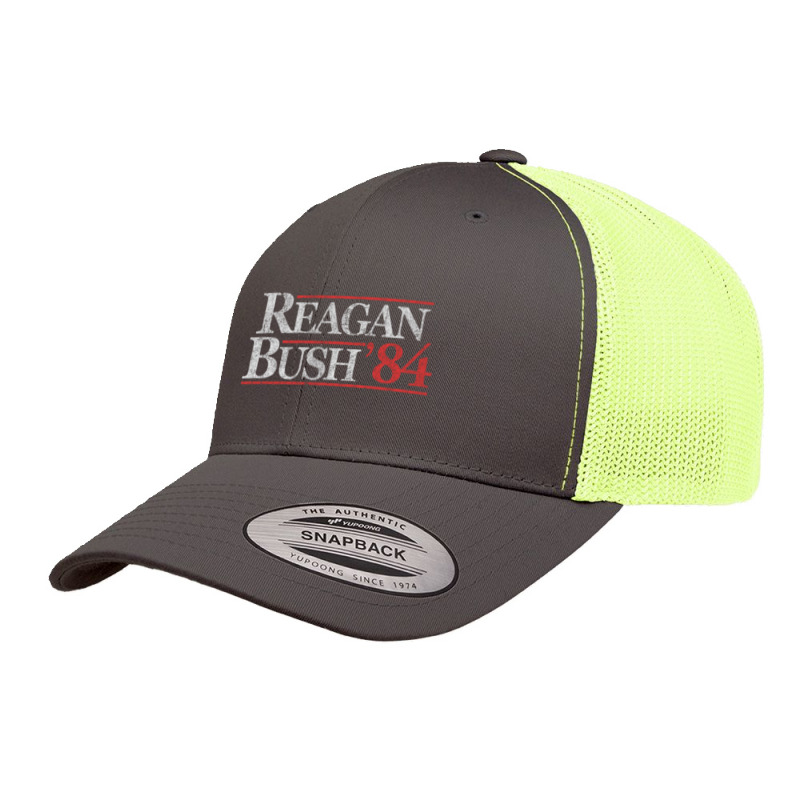 Vintage Reagan Bush 1984 Retro Trucker Cap by xirrotella | Artistshot