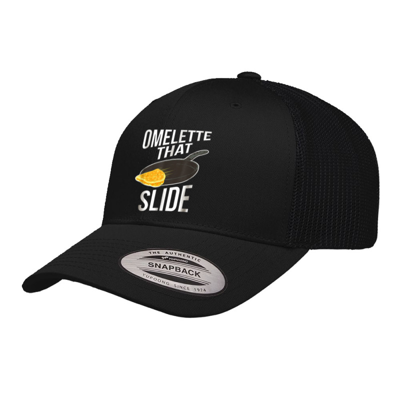 Funny Egg Puns Breakfast Tee Omelette That Slide Retro Trucker Cap by iucantika | Artistshot