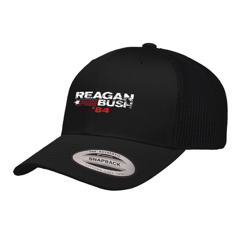 Reagan Bush Retro Trucker Cap by rahmatikan | Artistshot