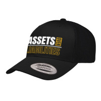 Assets Over Liabilities Retro Trucker Cap | Artistshot