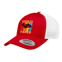 I Have To Return Some Video Tapes Video Cassette T Shirt Retro Trucker Cap | Artistshot