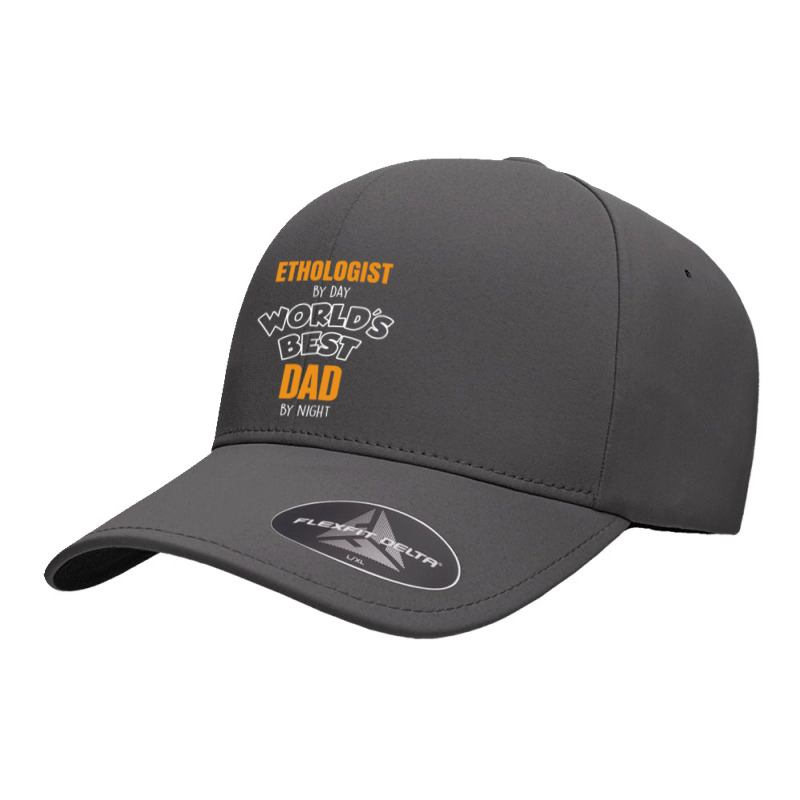 Ethologist By Day Worlds Best Dad By Night Fathers Day Gift Seamless Cap by thanchashop | Artistshot