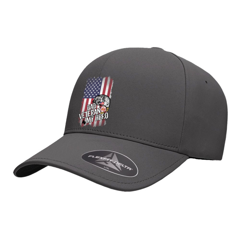 Dad My Hero Army Veteran Proud Daughter Son T Shirt Seamless Cap | Artistshot