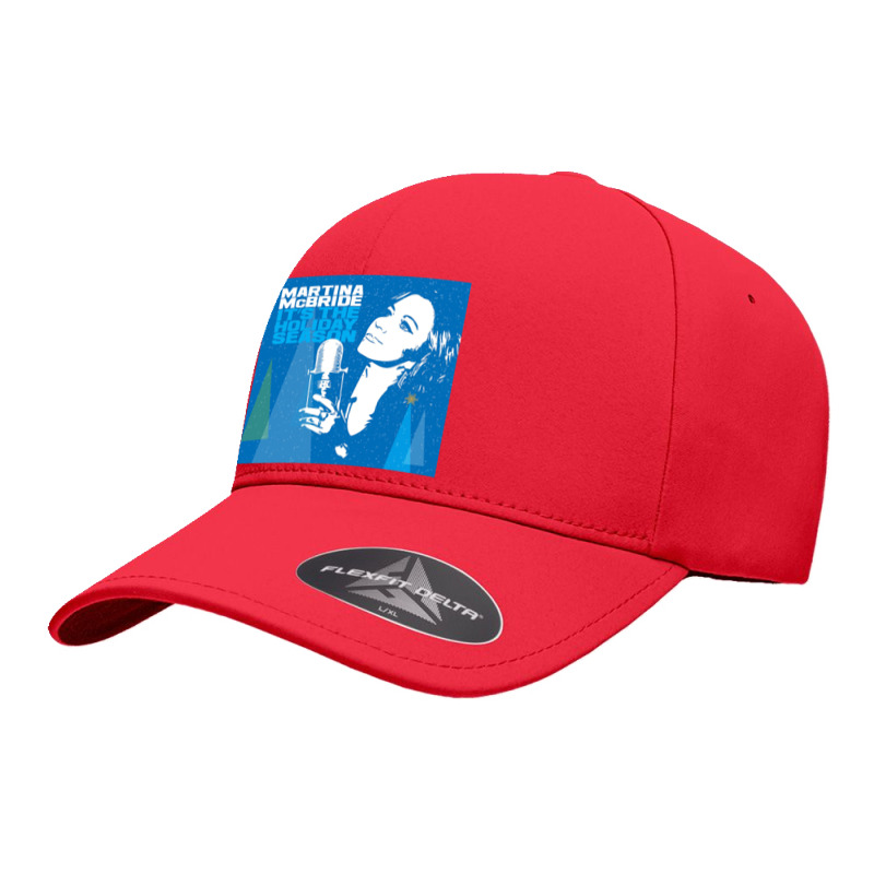 Martina Mcbride Its The Holiday Season Seamless Cap | Artistshot