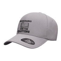 Bookmarks Are For Quitters Funny Book Lover Seamless Cap | Artistshot