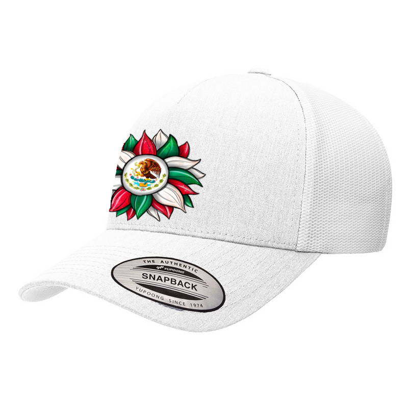 Sunflower Mexican Flag Yupoong Trucker Cap by JahusDesignShop | Artistshot