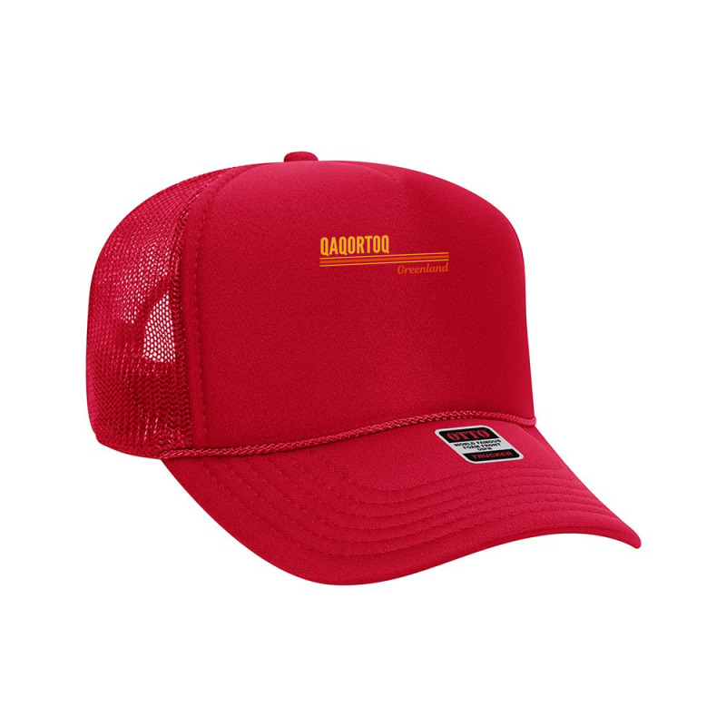 Qaqortoq Greenland Foam Trucker Hat | Artistshot