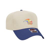 Take No Shit! Faded Style 80s Rainbow Meme Design   Nihilist Memes Adjustable Baseball Cap | Artistshot