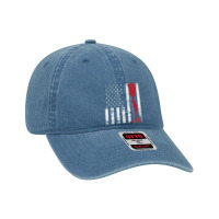 Amputee Patriotic Prosthetic Leg Flag Dyed Cap | Artistshot