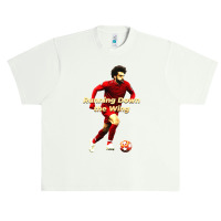 Mo Salah Running Down The Wing Classic Urban Heavy T-shirt | Artistshot