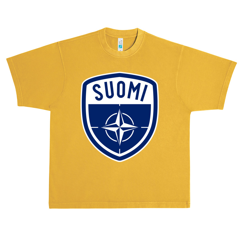 Nato Otan Suomi Finalnd Badge Urban Heavy T-shirt by cm-arts | Artistshot