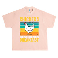 Chicken Chick Funny Chicken Chickens The Pet That Poops Breakfast 336  Urban Heavy T-shirt | Artistshot