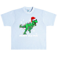 Merry Rexmas Funny Santa Dinosaur Christmas Pajamas Family Premium T S Urban Heavy T-shirt | Artistshot