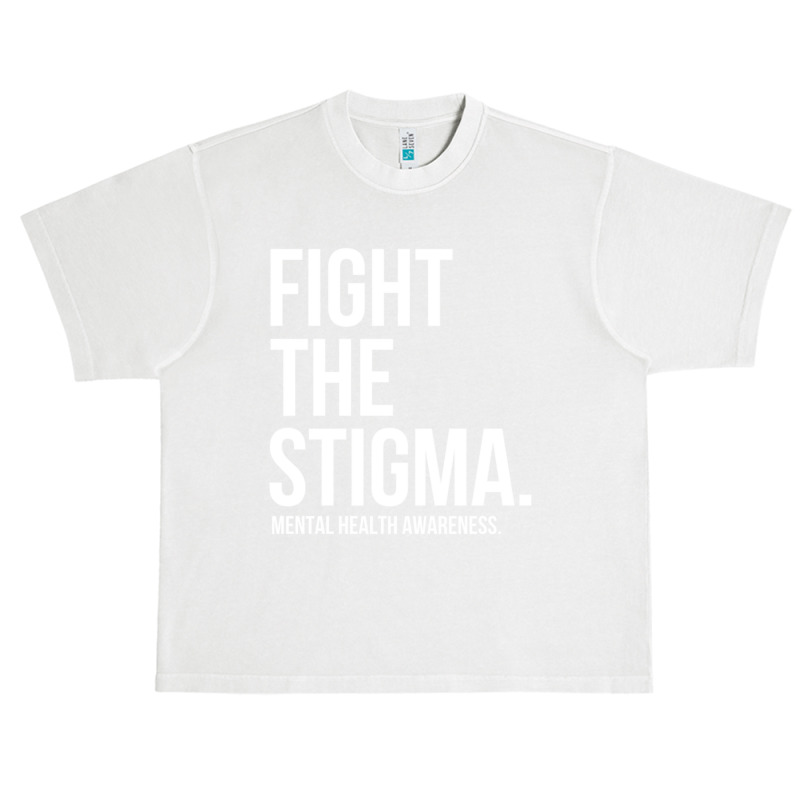 Fight The Stigma Mental Health Awareness Urban Heavy T-shirt by cm-arts | Artistshot