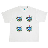 Coat Of Arms Of Cuba Multi Urban Heavy T-shirt | Artistshot