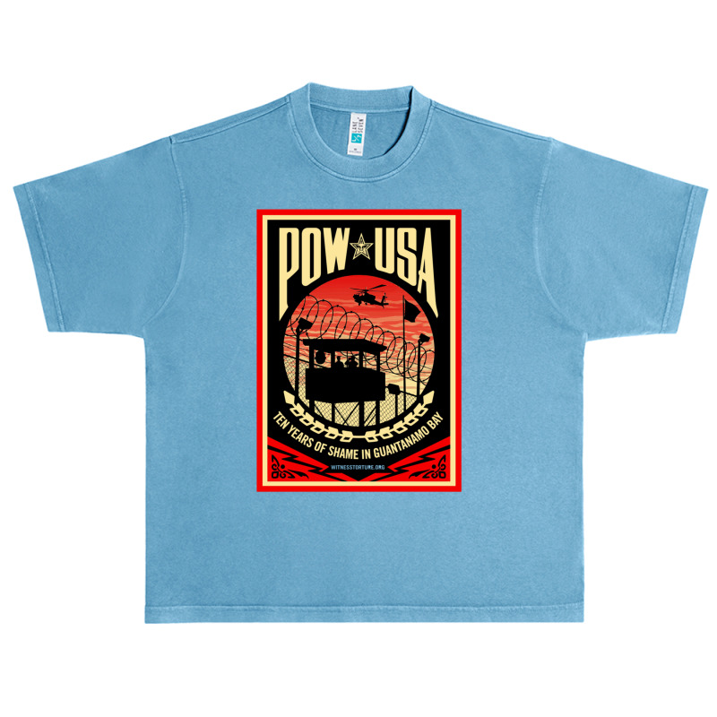 Pow Usa Guantanamo Bay Urban Heavy T-shirt | Artistshot