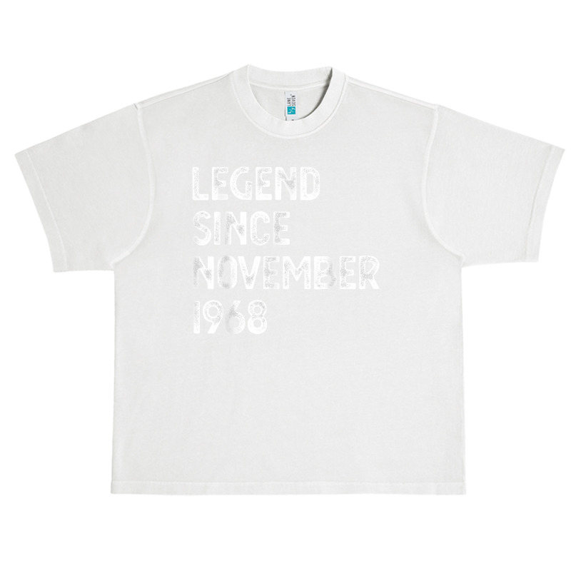 Legend Since November 1968 54th Birthday Men Women T Shirt Urban Heavy T-shirt | Artistshot