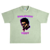 Master Thalapathy Vijay Illustration Triblend Urban Heavy T-shirt | Artistshot