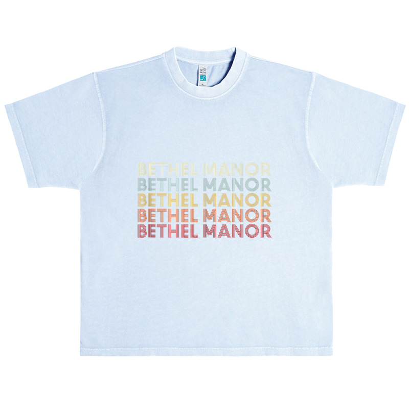 Bethel Manor Virginia Bethel Manor Va Retro Vintage Text Tank Top Urban Heavy T-shirt | Artistshot