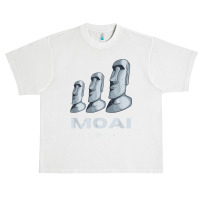 Rapa Nui Moai Easter Islands Statue Heads Mystery Urban Heavy T-shirt | Artistshot