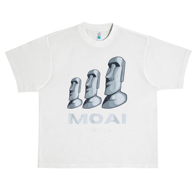 Rapa Nui Moai Easter Islands Statue Heads Mystery Urban Heavy T-shirt | Artistshot