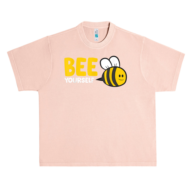 Bee Yourself Bee Lover I Love Bees Urban Heavy T-shirt | Artistshot