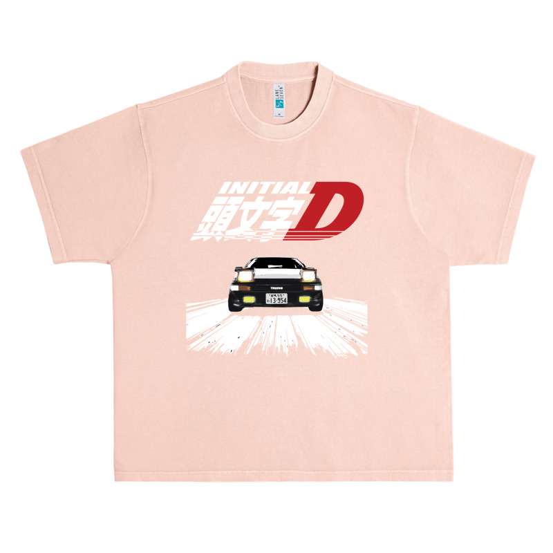 Initial D   Ae86 Chase Urban Heavy T-shirt by cm-arts | Artistshot