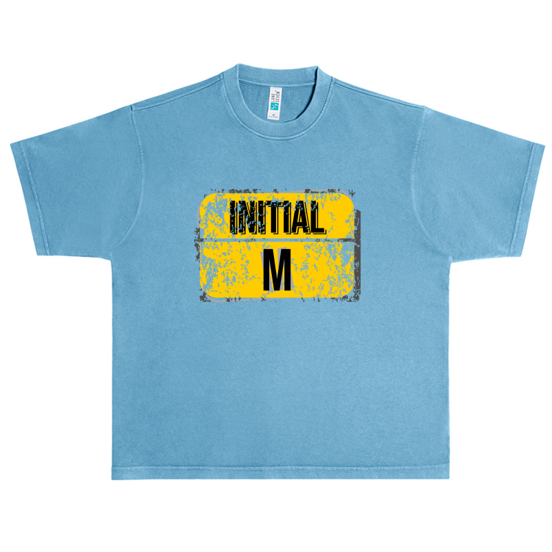 For Initials Or First Letters Of Names Starting With The Letter M Urban Heavy T-shirt | Artistshot