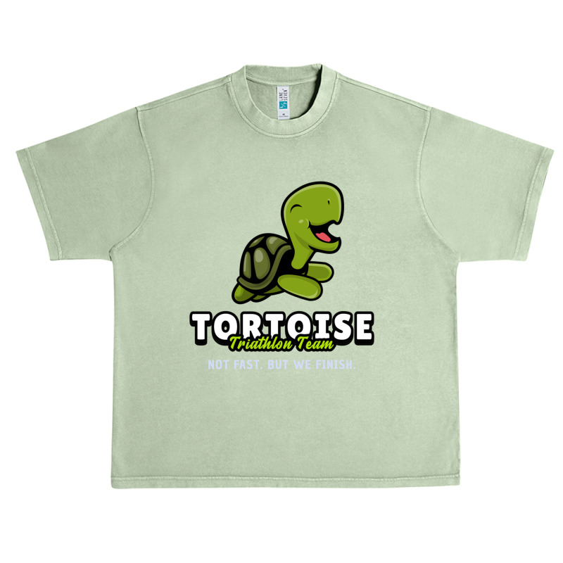 Tortoise Triathlon Team Urban Heavy T-shirt by cm-arts | Artistshot