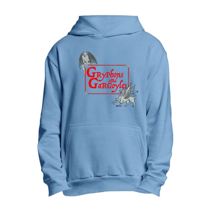 Gryphons And Gargoyles Urban Pullover Hoodie by cm-arts | Artistshot