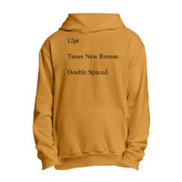 12pt Times New Roman Double Spaced Urban Pullover Hoodie | Artistshot