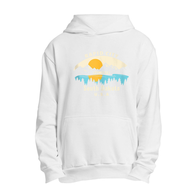 Rapid City South Dakota Souvenir Mountain Sunset River Tank Top Urban Pullover Hoodie by cm-arts | Artistshot