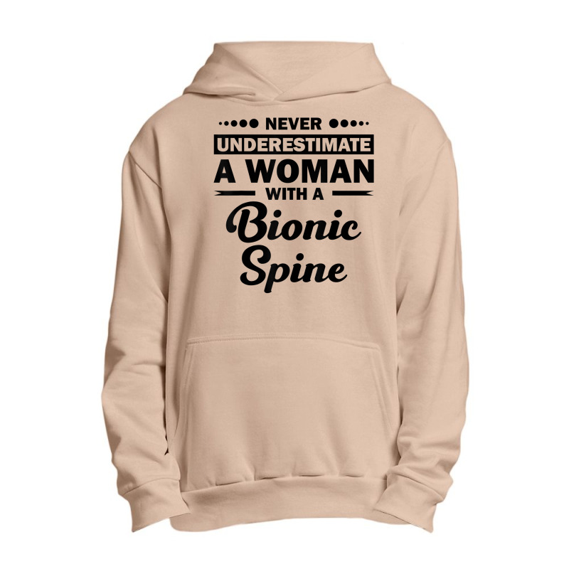 Funny Bionic Spine Surgery Recovery Gift Back Spinal Fusion Urban Pullover Hoodie by JaronKennedy | Artistshot