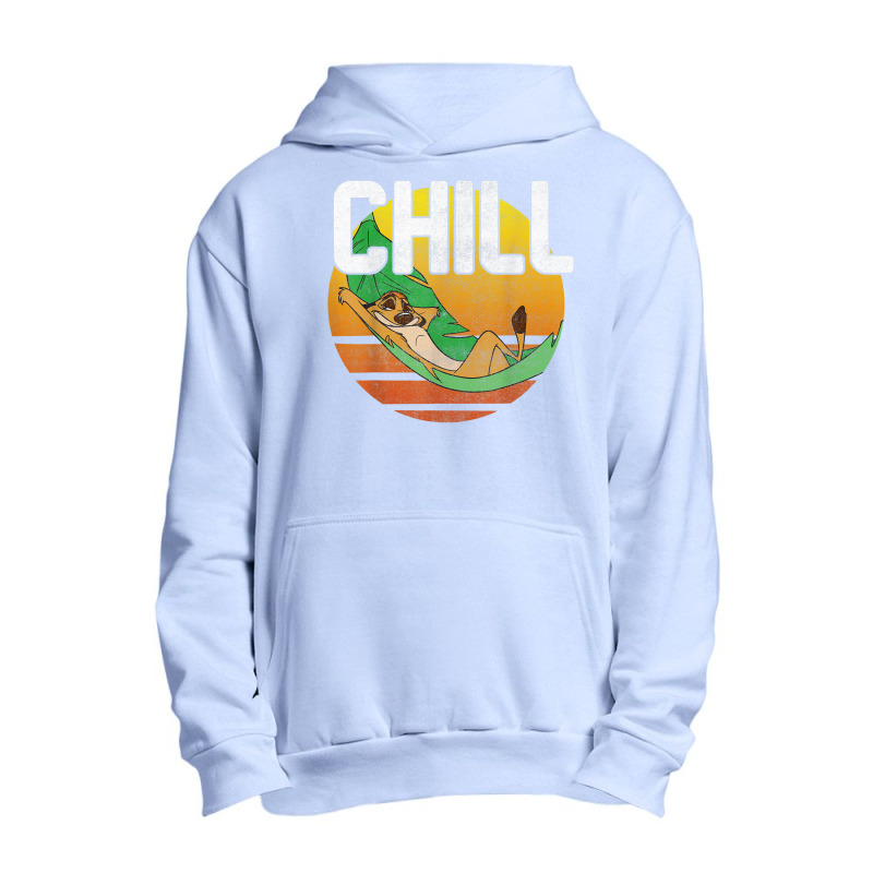 Funny Lion And King Timon Chill Leaf Hammock Vintage Urban Pullover Hoodie by CrawfordMoes | Artistshot