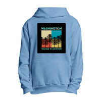 Washington State Urban Pullover Hoodie | Artistshot