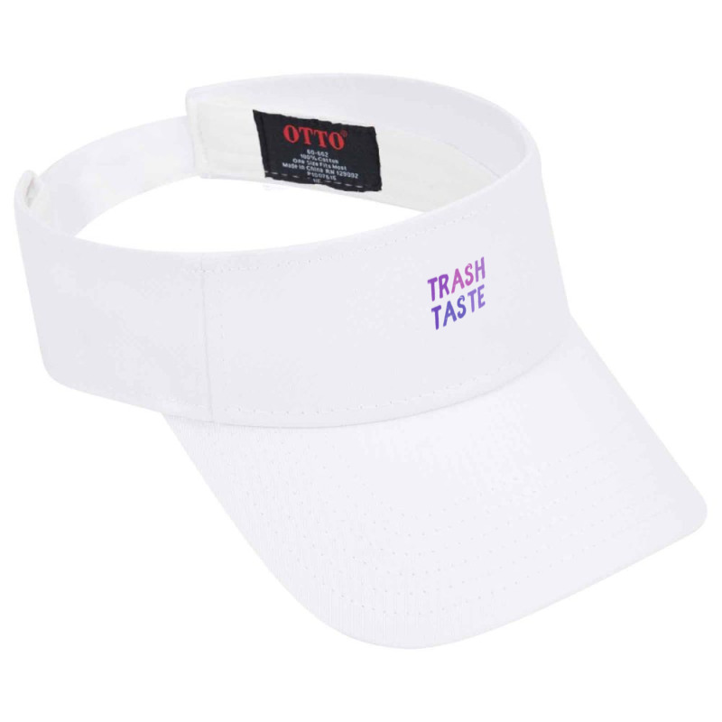 Trash Taste Visor hat by cm-arts | Artistshot