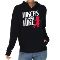 Hikers Gonna Hike Modern Distressed Lightweight Hoodie | Artistshot