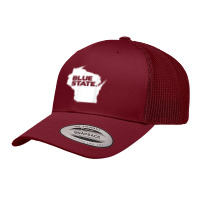 Flip Wisconsin  Democrat Blue State 2020 Election T Shirt Retro Trucker Cap | Artistshot