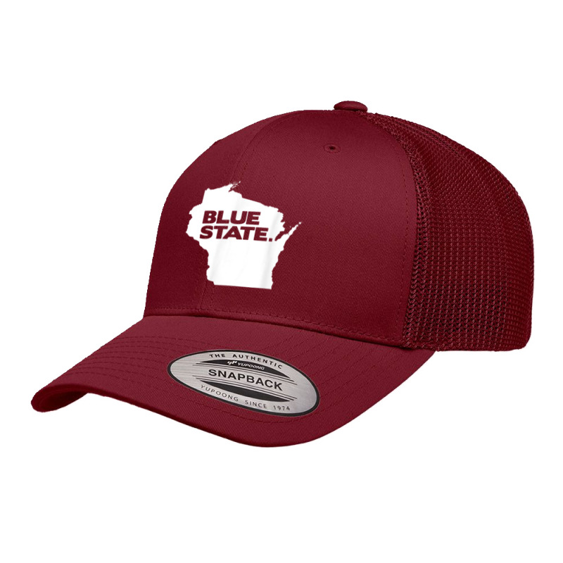 Flip Wisconsin  Democrat Blue State 2020 Election T Shirt Retro Trucker Cap | Artistshot