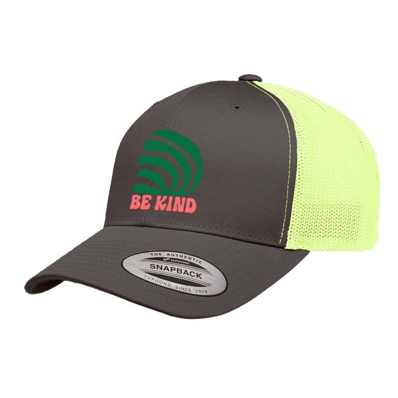 Be Kind Aesthetic Mindfulness Design Retro Trucker Cap | Artistshot