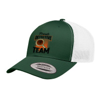 Private Detective Team Spy Investigator Investigation T Shirt Retro Trucker Cap | Artistshot