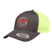 Proud Mom Of A Freaking Awesome Private Duty Mothers Day T Shirt Retro Trucker Cap | Artistshot