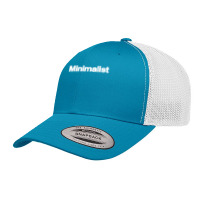 Minimalism Lifestyle Gift   Minimalist T Shirt Retro Trucker Cap | Artistshot