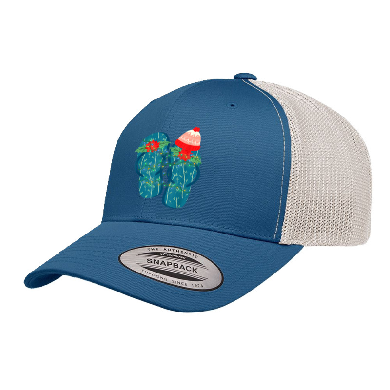 Flip Flops Hawaiian Xmas Summer Vacation Christmas In July T Shirt Retro Trucker Cap | Artistshot