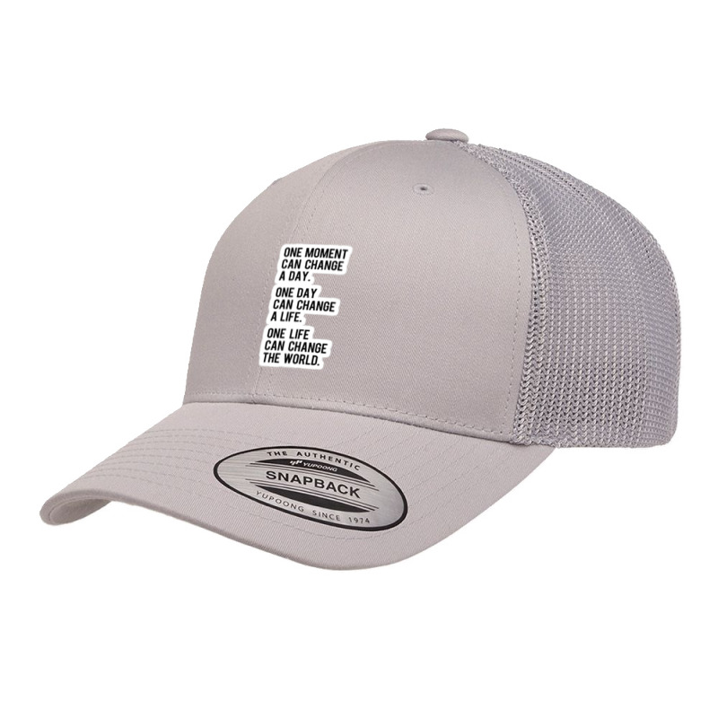 Real Change Enduring Change Happens One Step At A Time Ruth Bader Gins Retro Trucker Cap by zuwita55 | Artistshot