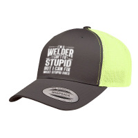 Cool Welding Art For Men Women Welder Iron Worker Pipeliner T Shirt Retro Trucker Cap | Artistshot