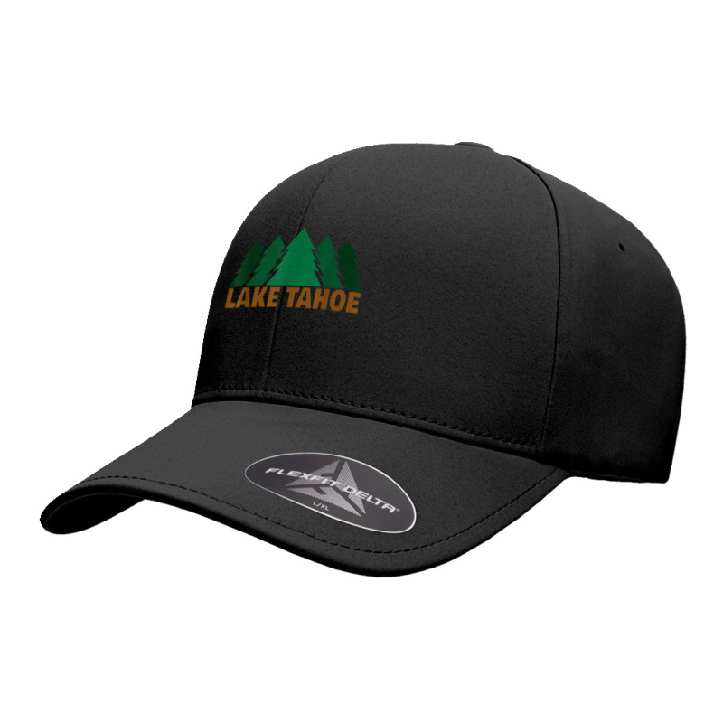 Lake Tahoe California Emerald Bay Pines T Shirt Seamless Cap by TeaMenShop | Artistshot