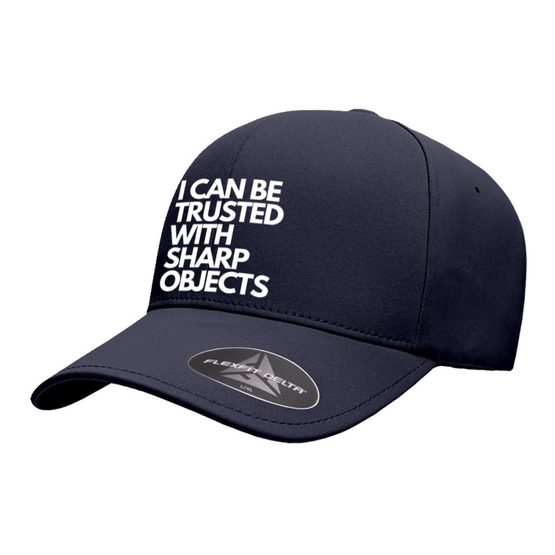 I Can Be Trusted Sharp Objects Seamless Cap | Artistshot