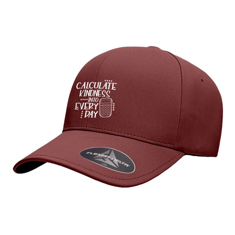 Calculate Kindness Into Everyday Proud Math Teacher Seamless Cap by Yuh2105 | Artistshot